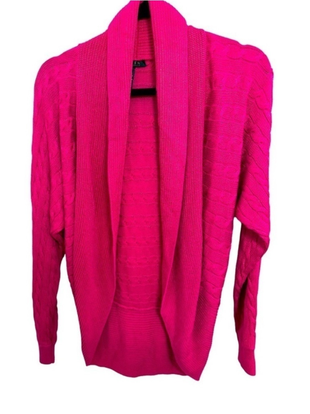 Lauren Ralph Lauren Pink Cardigan Sweater - Picture 5 of 9